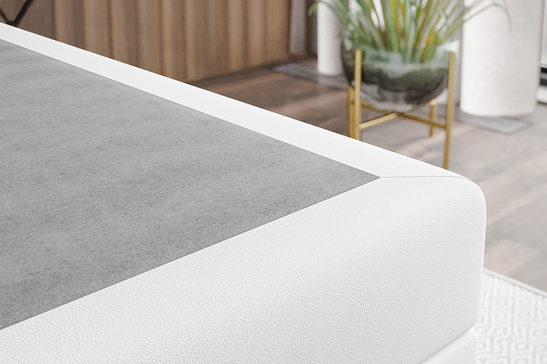 Diferentes tecidos do colchão