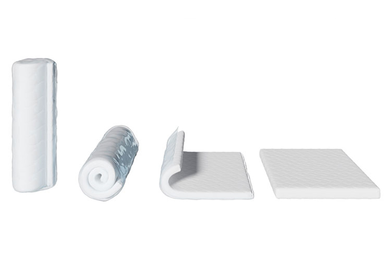 Colchão em embalagem a vácuo