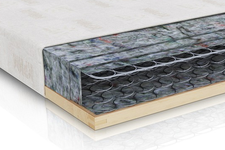 Colchão com estrutura