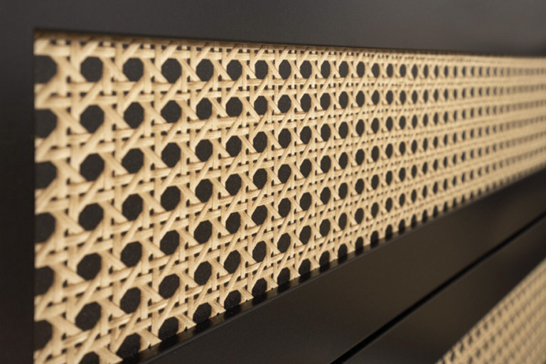 Autocolante de padrão Rattan