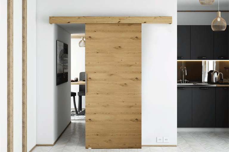 Posição específica da porta