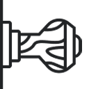 Puxadores de madeira