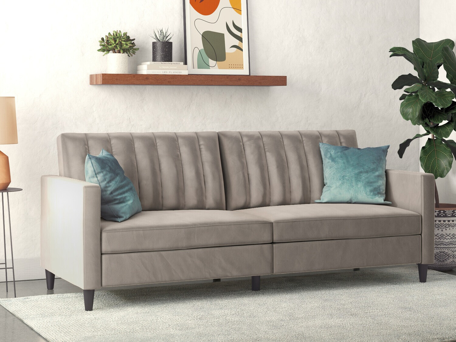 Sofá Tulsa 546 (Taupe) Mobiliário para sala de estar Moveis.pt